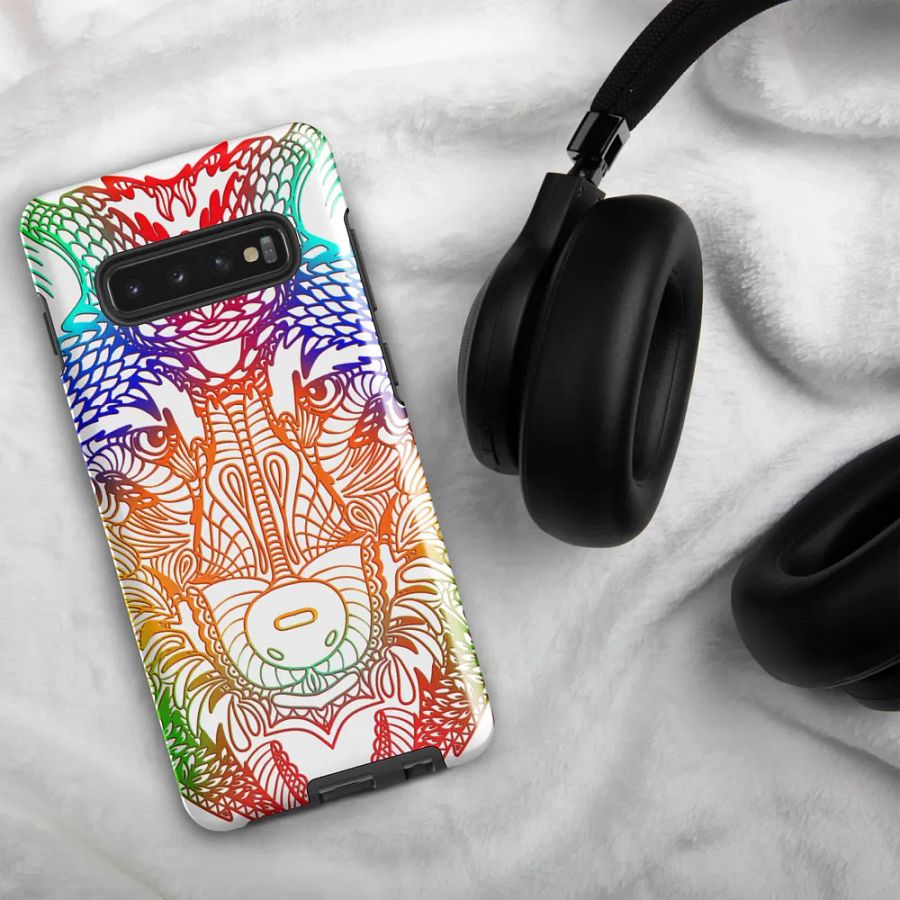 Wolf Head Mandala Phone Case product image (7)