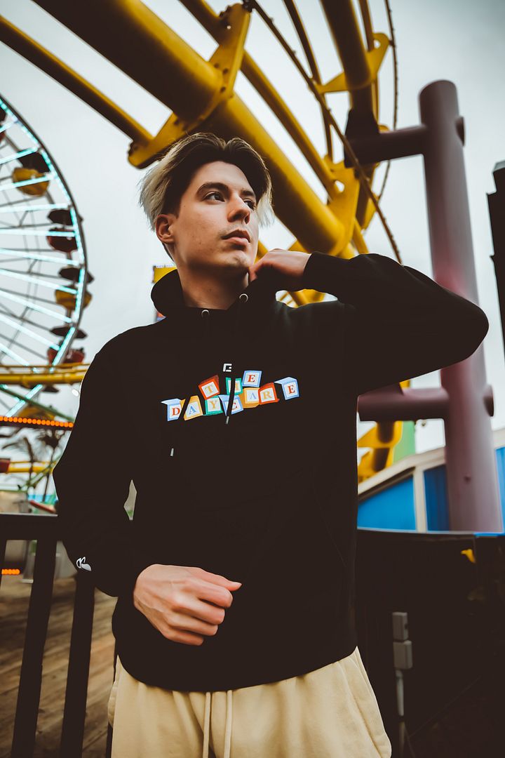 DAYCARE HOODIE-BLACK product image (1)