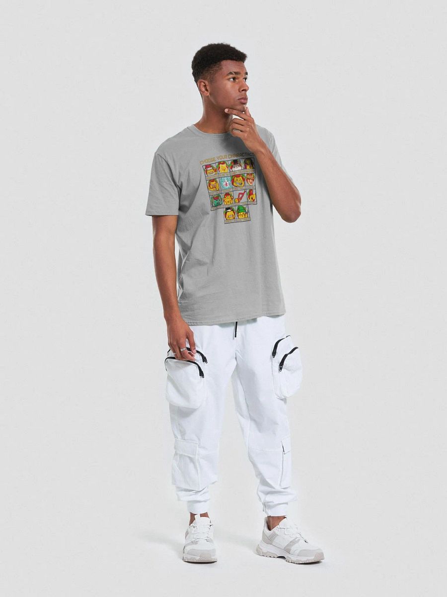 Choose Your Charactaco Retro Arcade Gildan TShirt White product image (11)