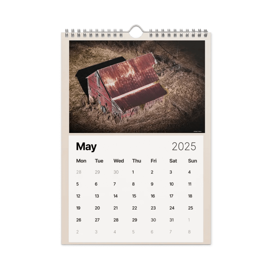 "Barns in the Ozarks" Calendar: A Beautiful Collection Ozark's Area Barn Shots product image (6)