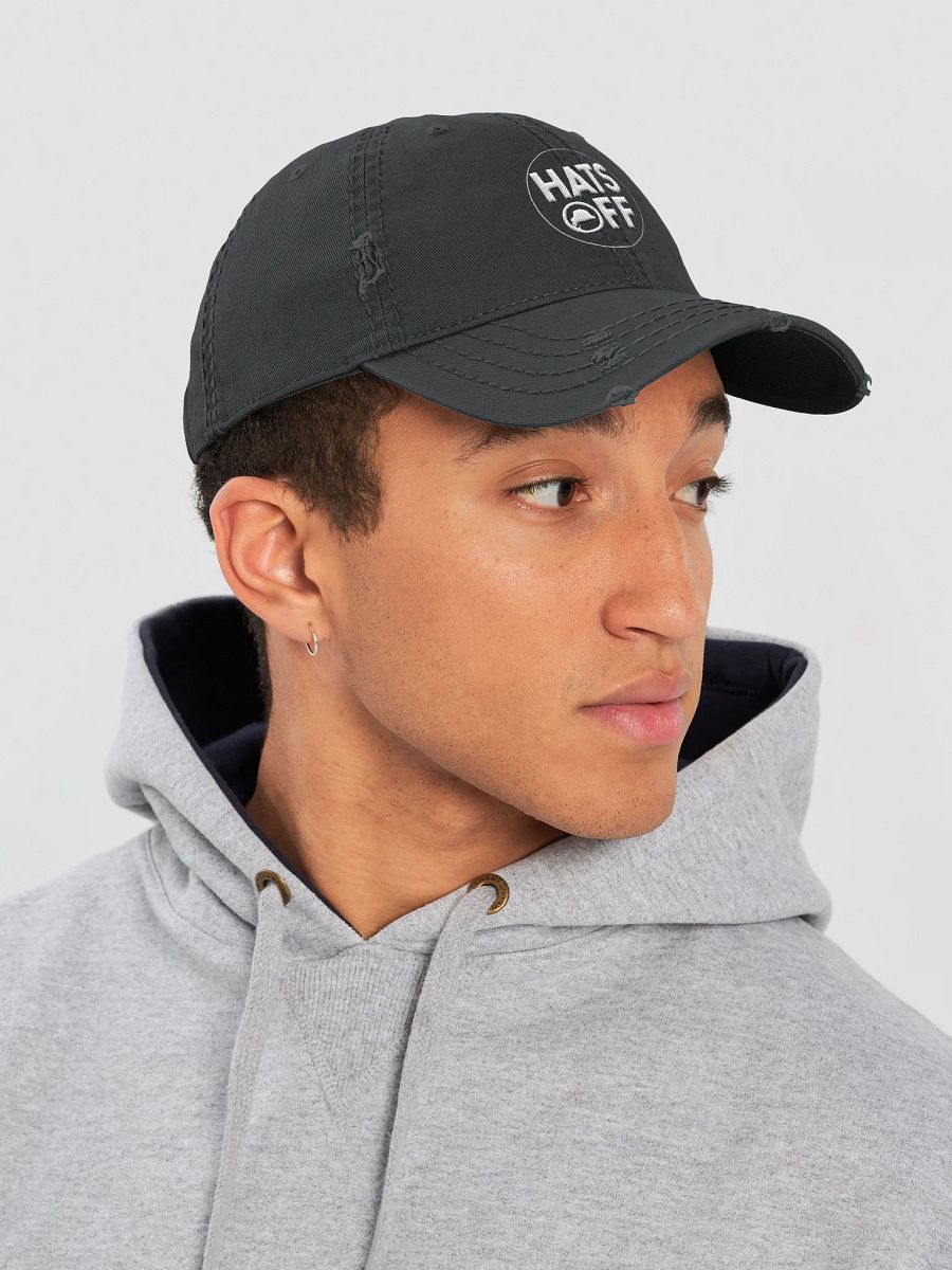 Hats Off Logo Hat - Distressed Style product image (7)