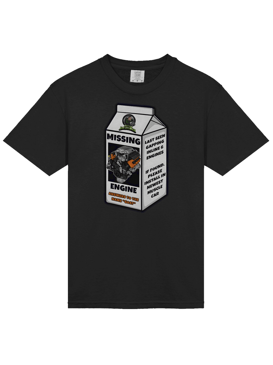 GOAT Engine Missing Illustration T-Shirt product image (21)