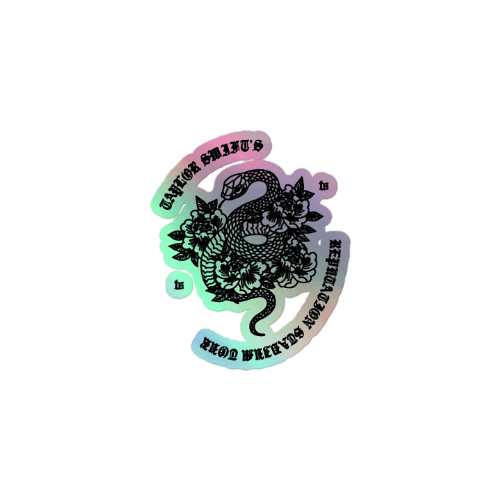 Not Tour Merch - Holo Sticker product image (1)