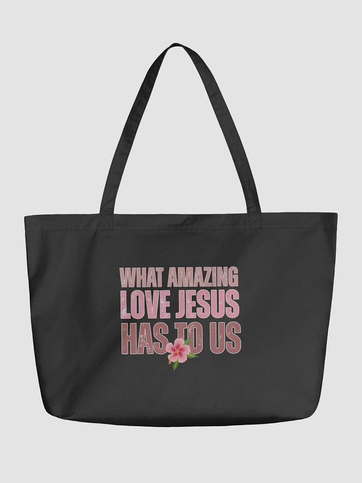 JESUS Amazing Love To Us Eco Tote bag product image (1)