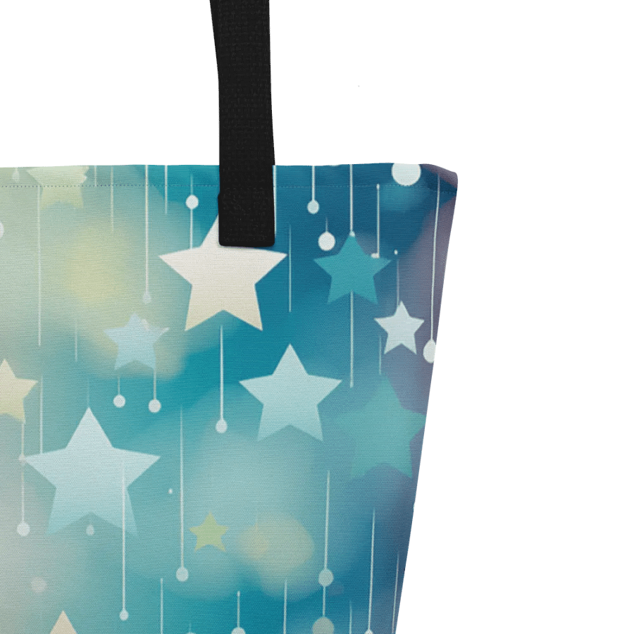 Starry Rainbow Dreams Polyester Tote Bag product image (3)