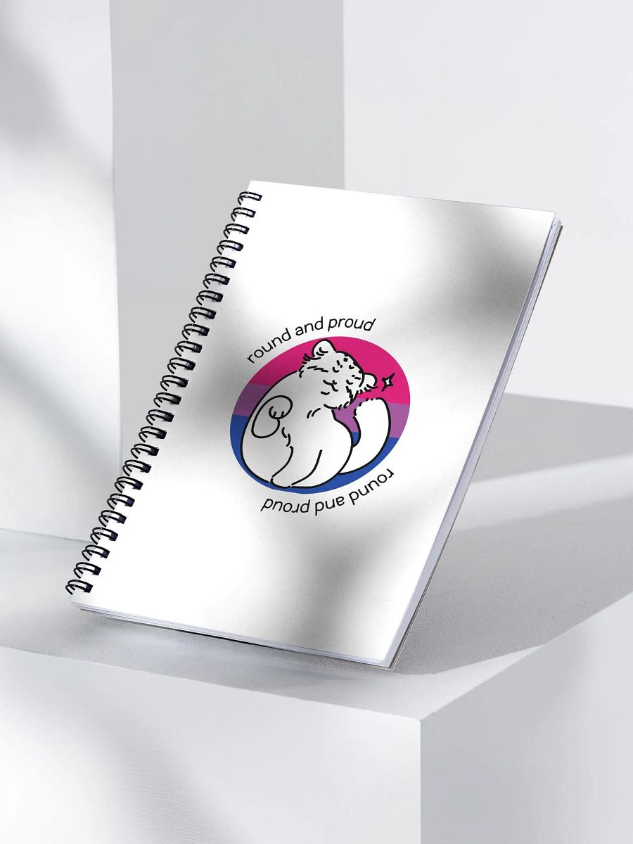 Round and Proud Manul Bisexual Version - Spiral Notebook product image (3)