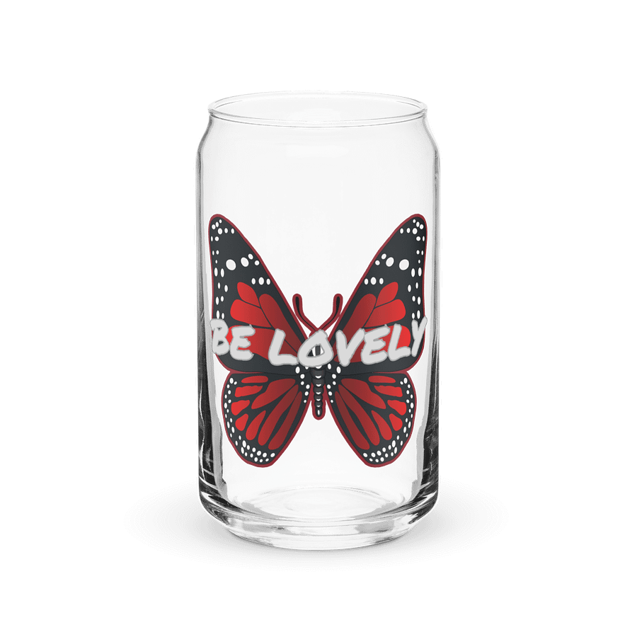 Be Lovely Butterfly Can-Shaped Glass product image (2)