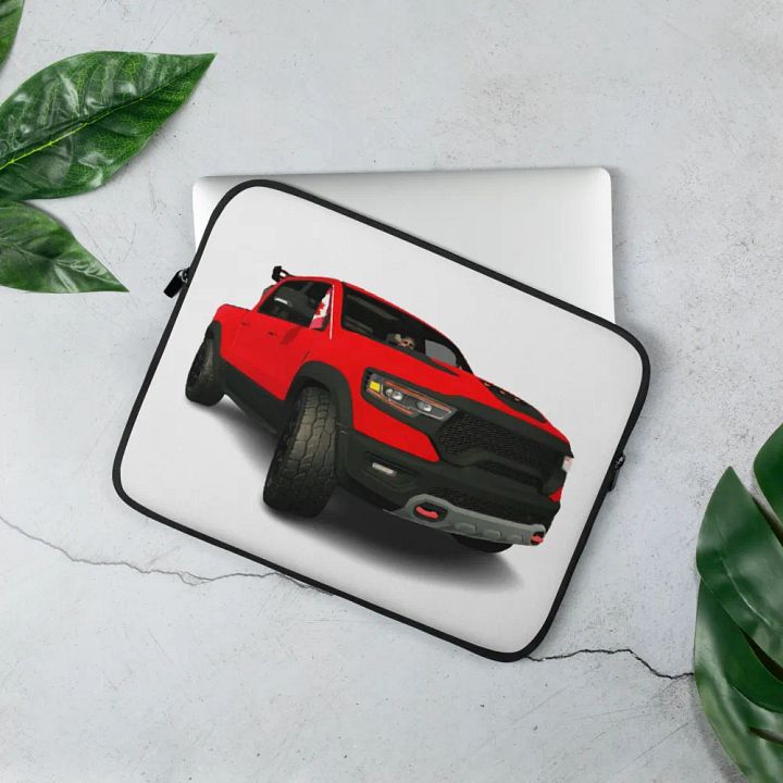 Rugged Red Truck Laptop Sleeve TR-X product image (2)