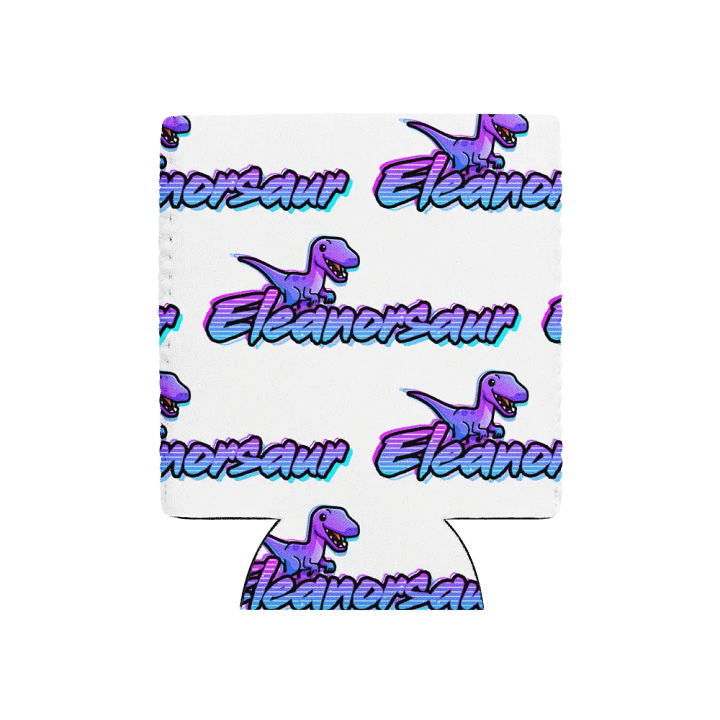 Eleanorsaur Stubby Cooler product image (1)