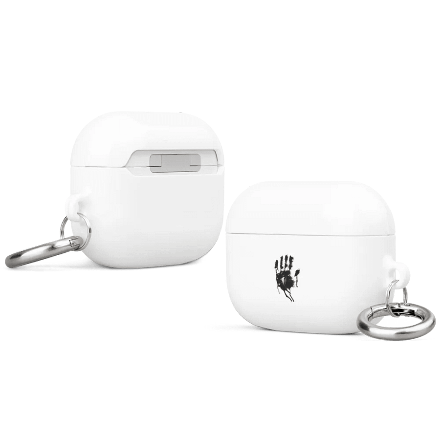 Waargebeurd Logo Airpods Case Glad (White) product image (4)