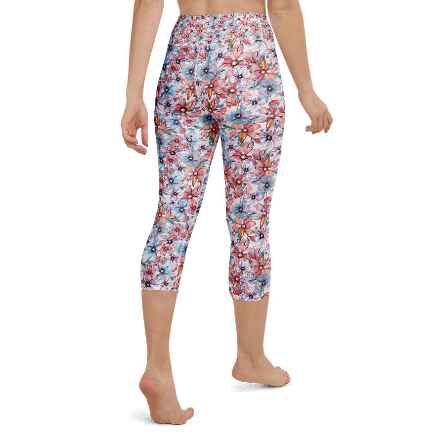 Flower Garden Capri Leggings product image (3)