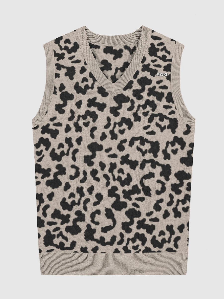 Knitted V-Neck Vest product image (1)
