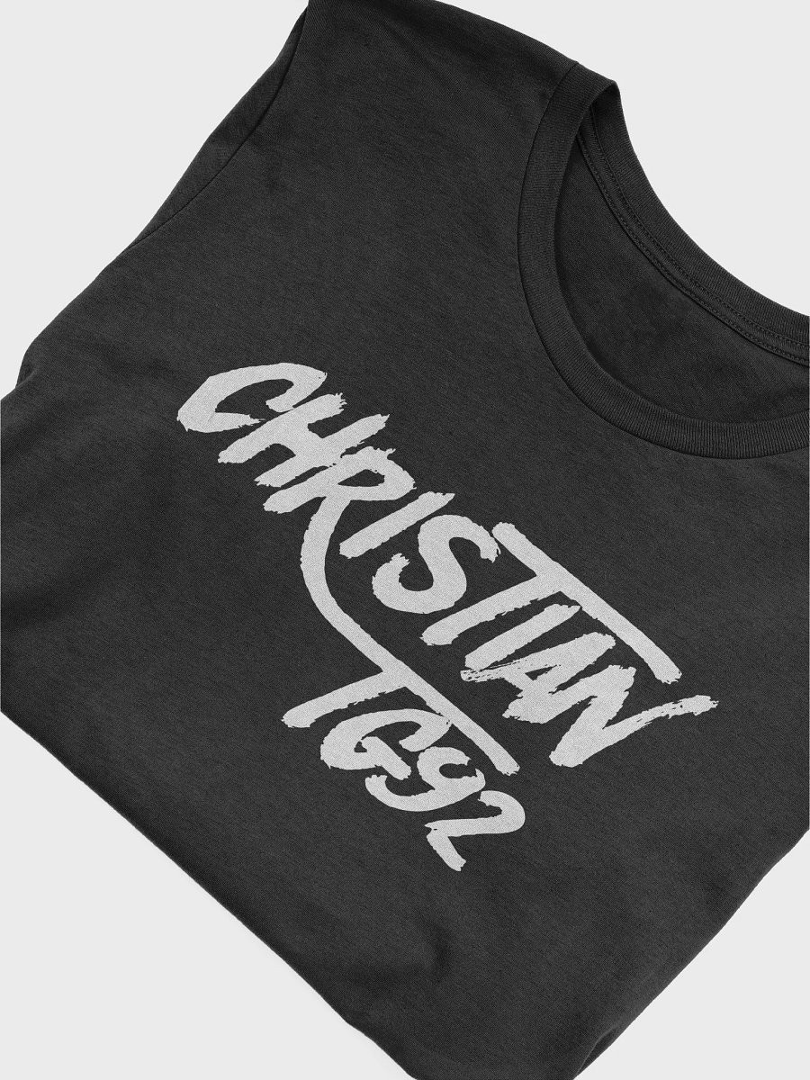 ChristianTG92 (White Logo) T-Shirt product image (5)