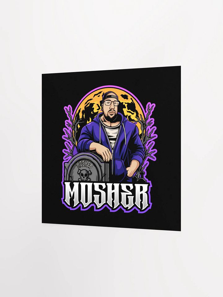 MOSHER GRAVE LOGO POSTER product image (2)