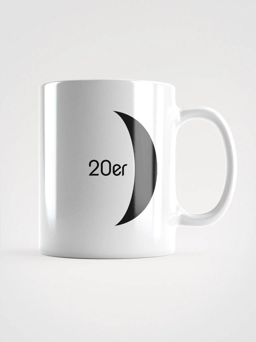 20er Waning Gibbous (White Glossy Mug) product image (1)