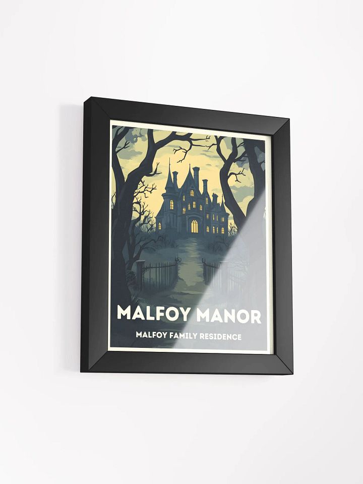 Malfoy Manor Vintage Travel Poster product image (2)