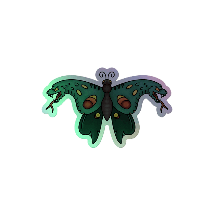 Atlas Moth Holo Sticker product image (2)
