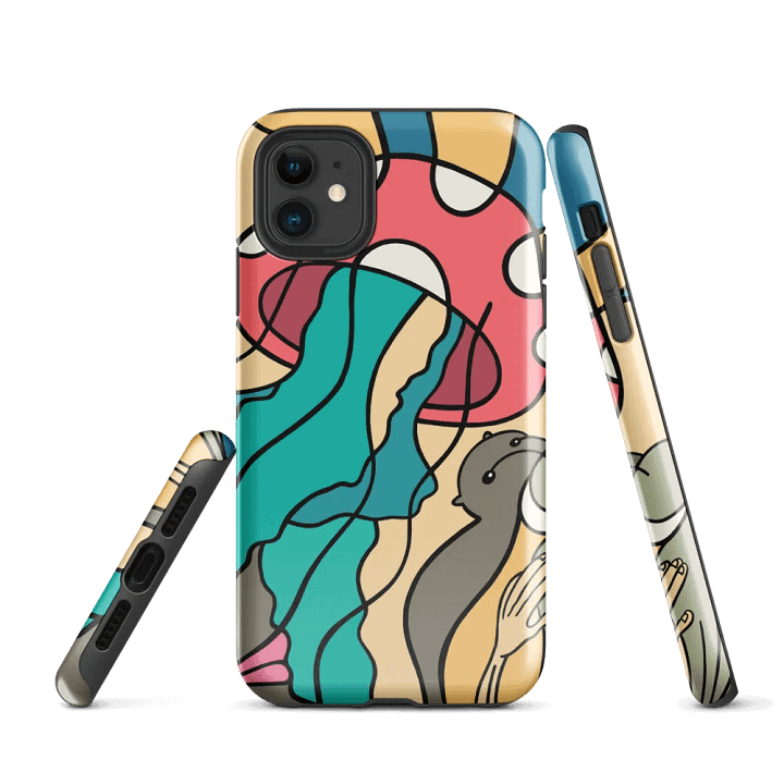 Artistic Mushroom iPhone Case product image (1)