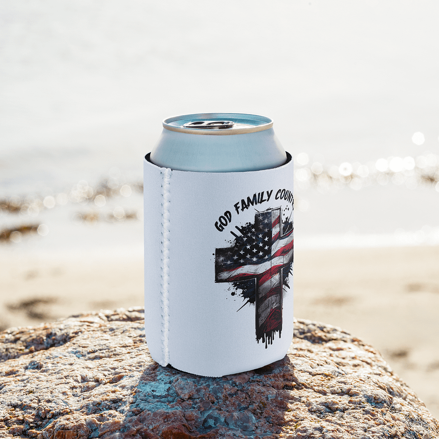 God Family Country Coozie product image (2)