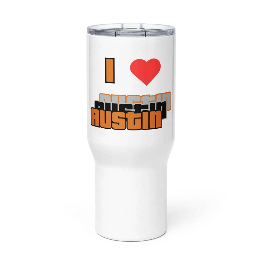 "I ♥️ Austin" Travel Mug product image (1)