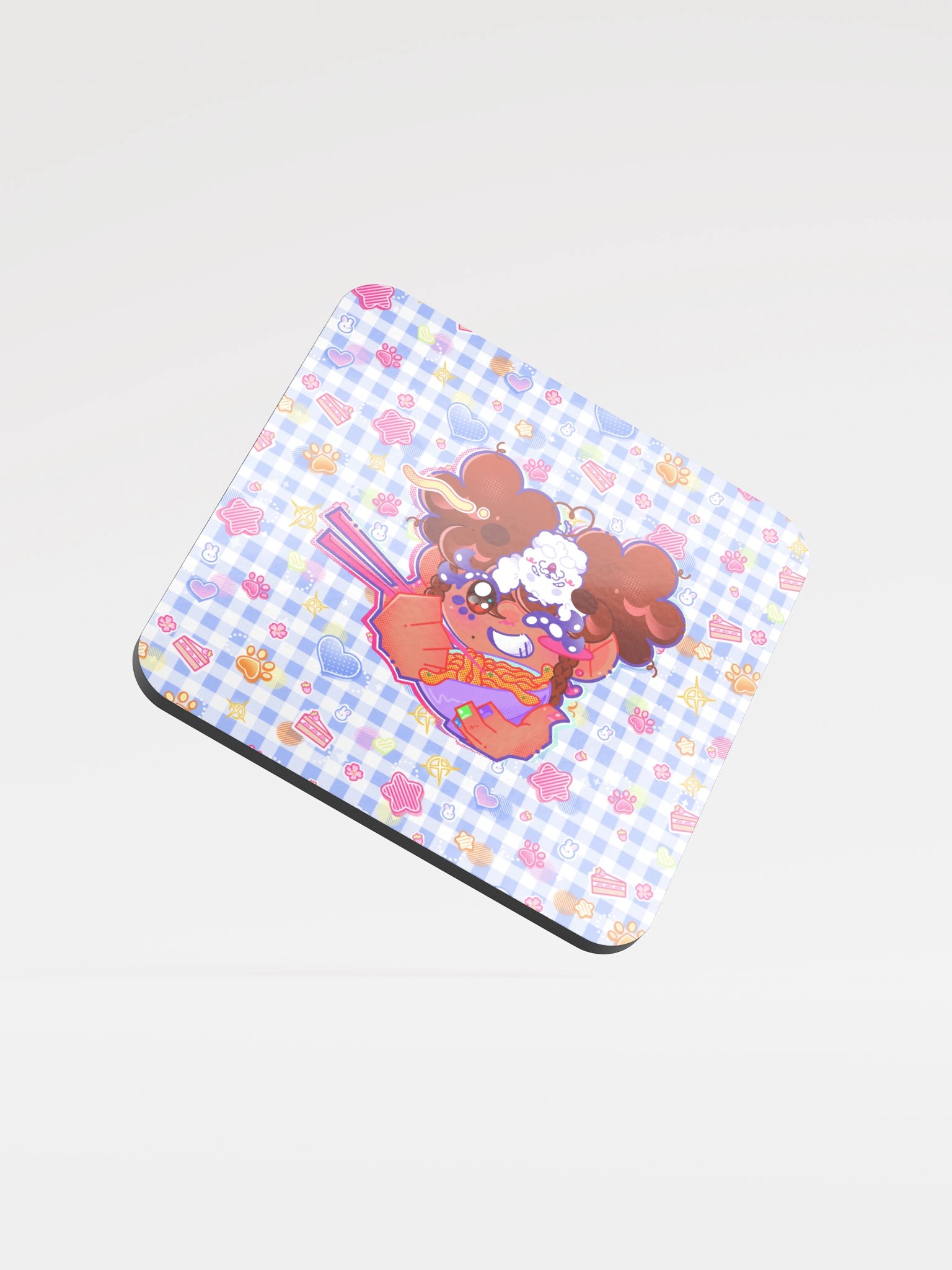 RamenDoodlesCafe Cartoon Coaster product image (1)