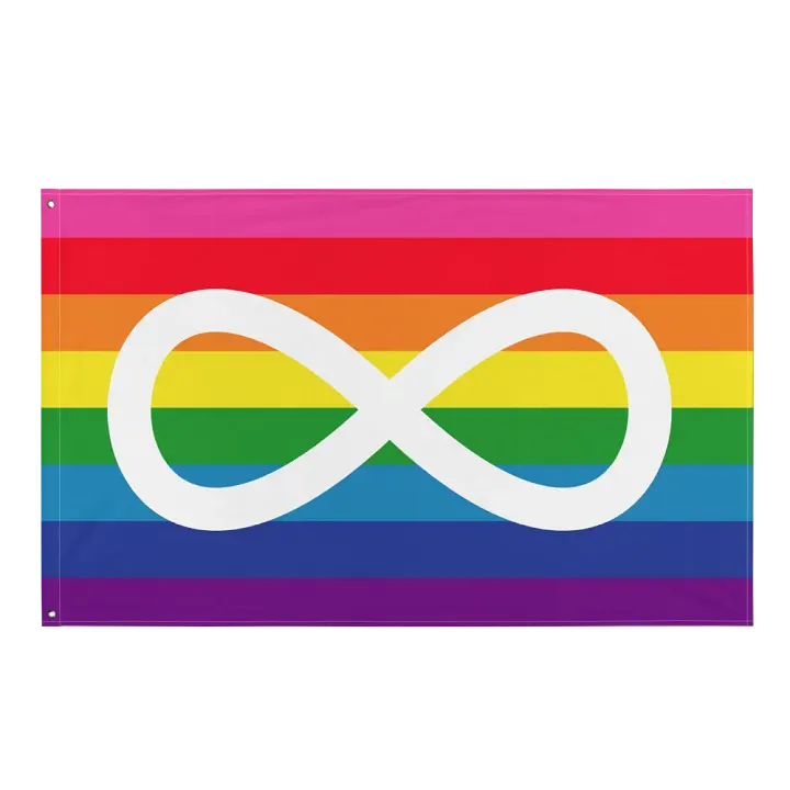 Neurodivergent Rainbow Pride Flag product image (1)