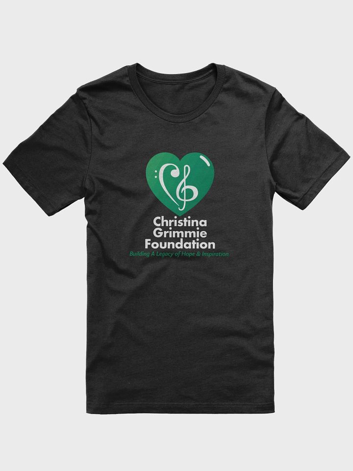 Christina Grimmie Foundation (Black Tee) product image (1)