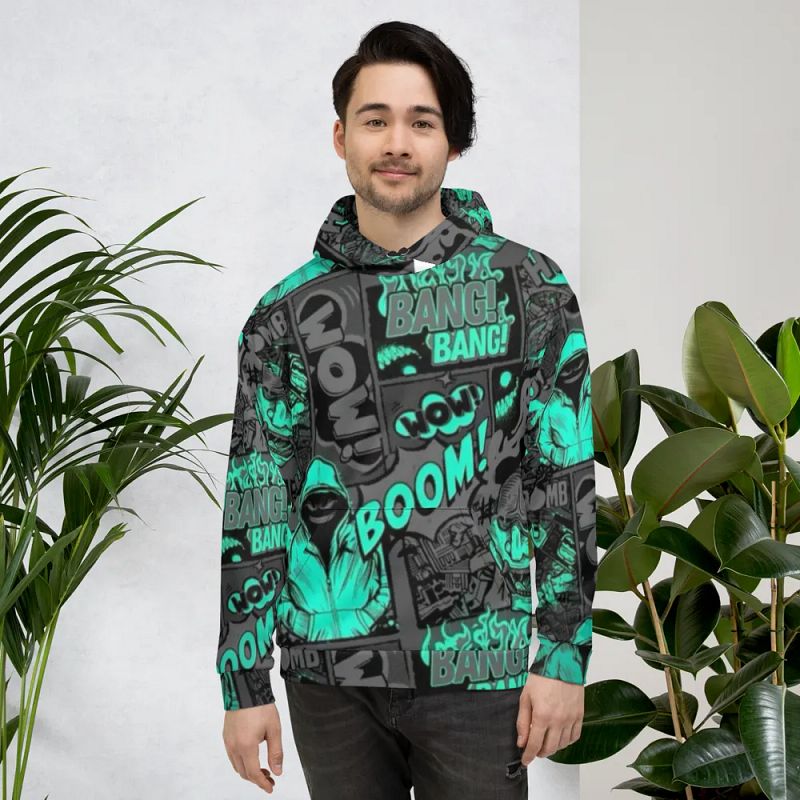 Eerie Comic Chaos Unisex Hoodie