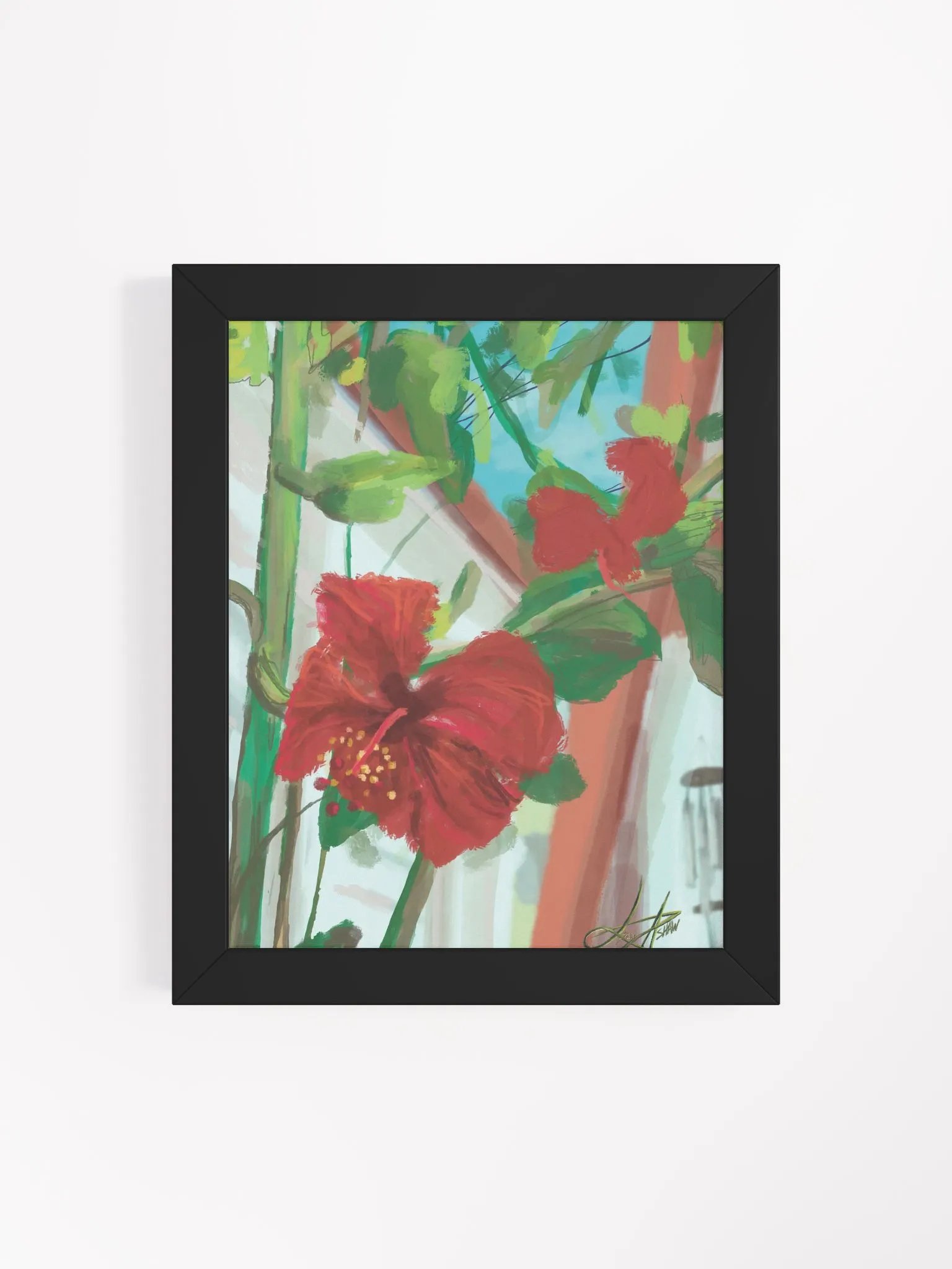 Buen Dia Con Flores; framed poster product image (59)