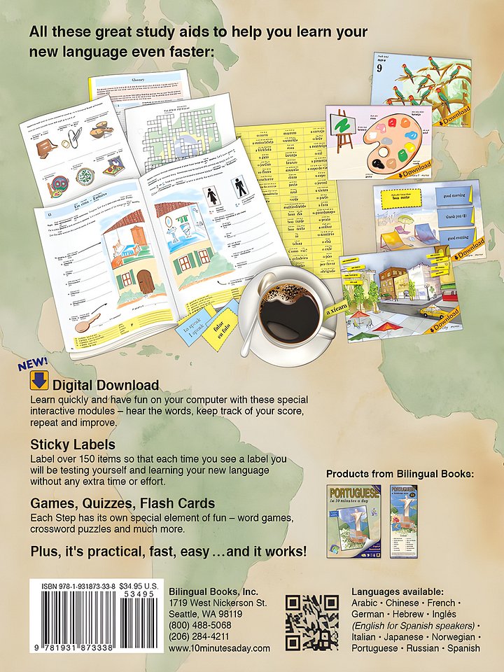 PORTUGUESE in 10 minutes a day product image (2)