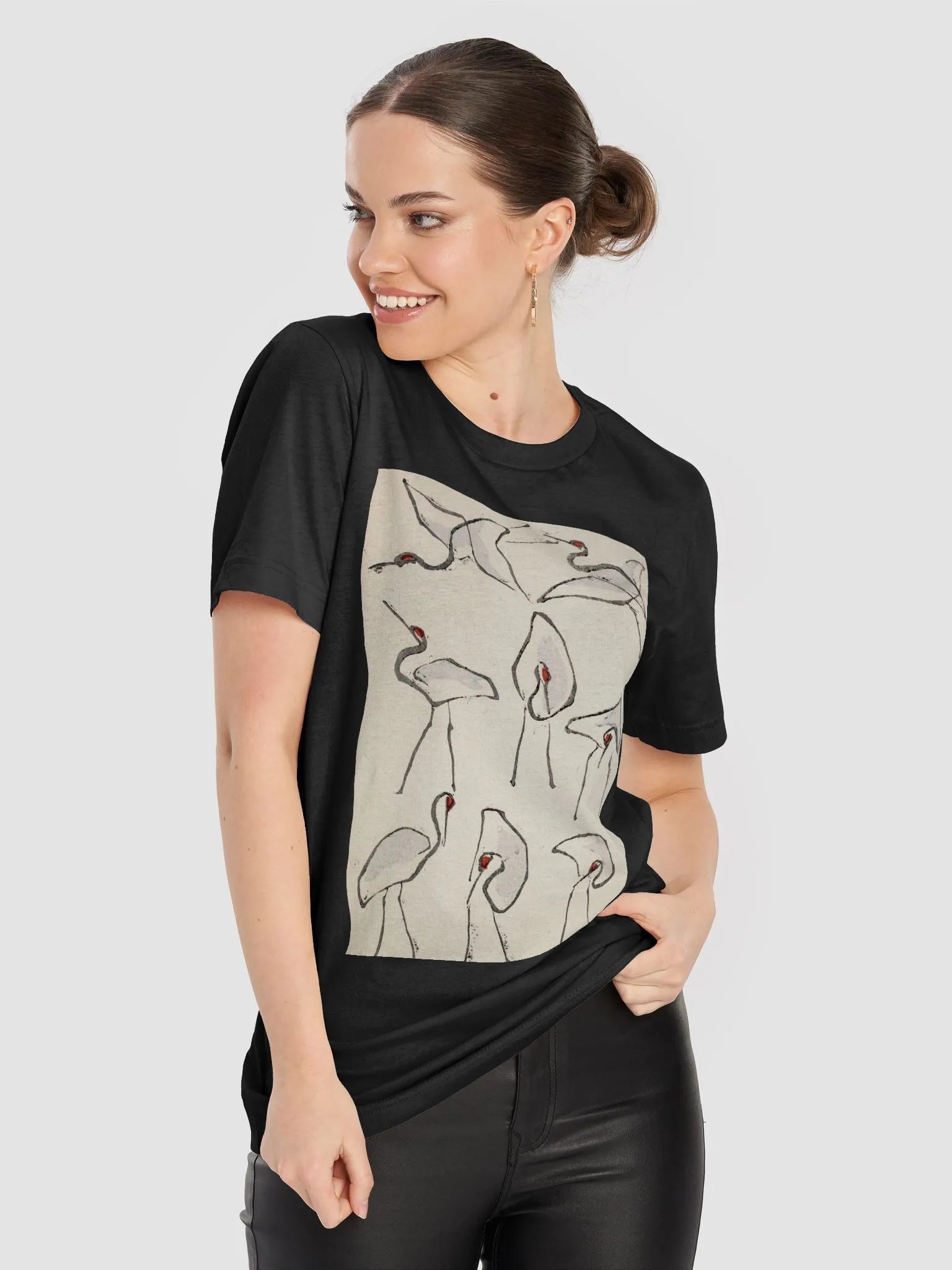 Hokusai Bird T-Shirt product image (8)