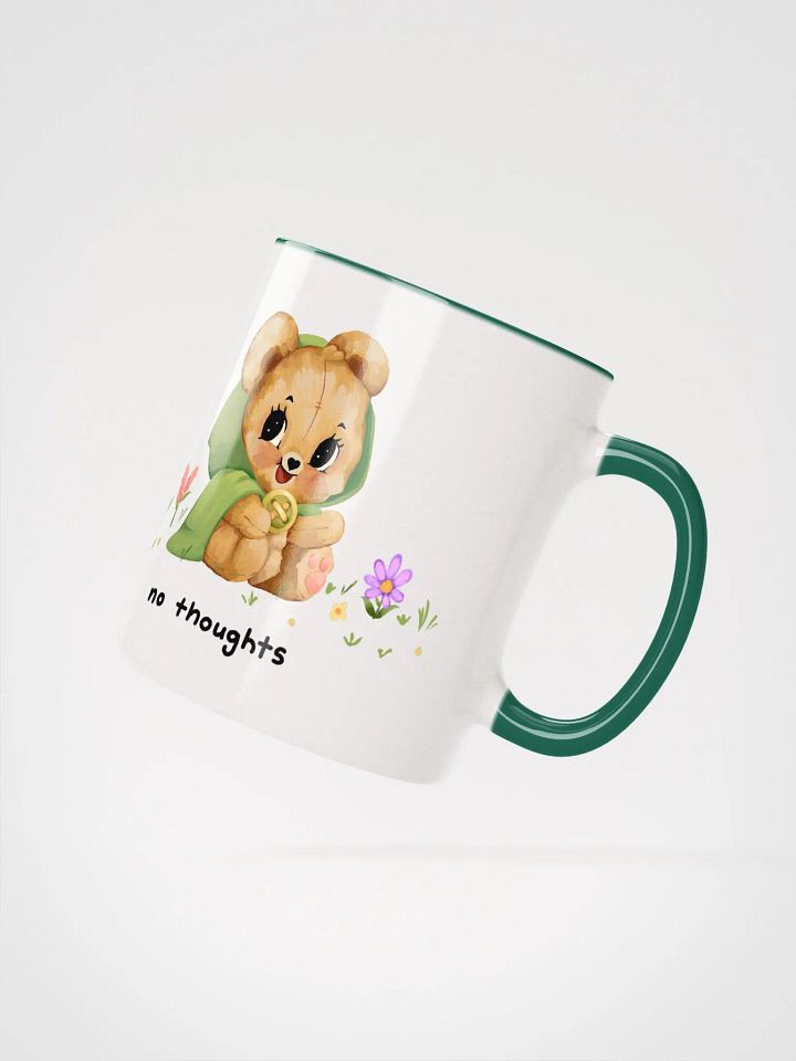 "No Thoughts" Buttons Mug product image (2)