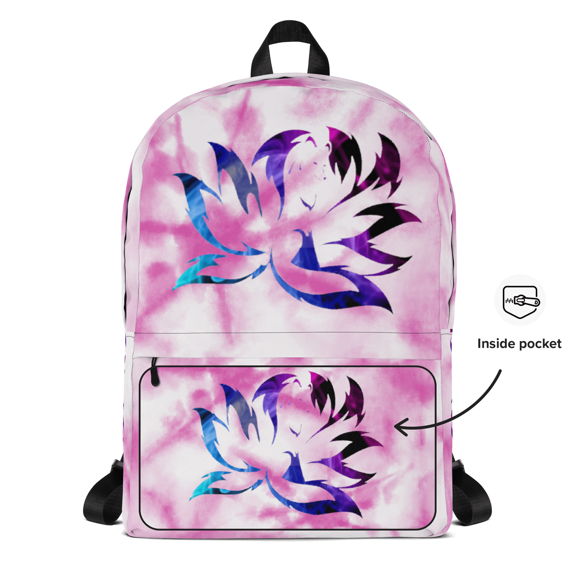 Kitsune Pink Backpack product image (5)