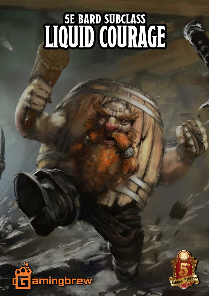 College of Liquid Courage | 5E Bard Subclass product image (1)