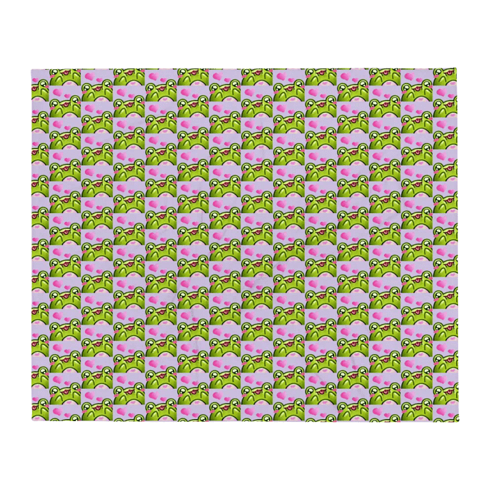 Blep Patterned Polyester Throw product image (2)