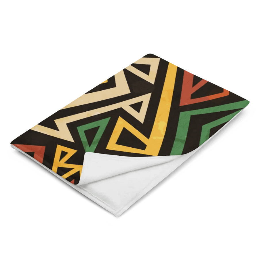 Striped Colorful Motif Throw Blanket product image (2)