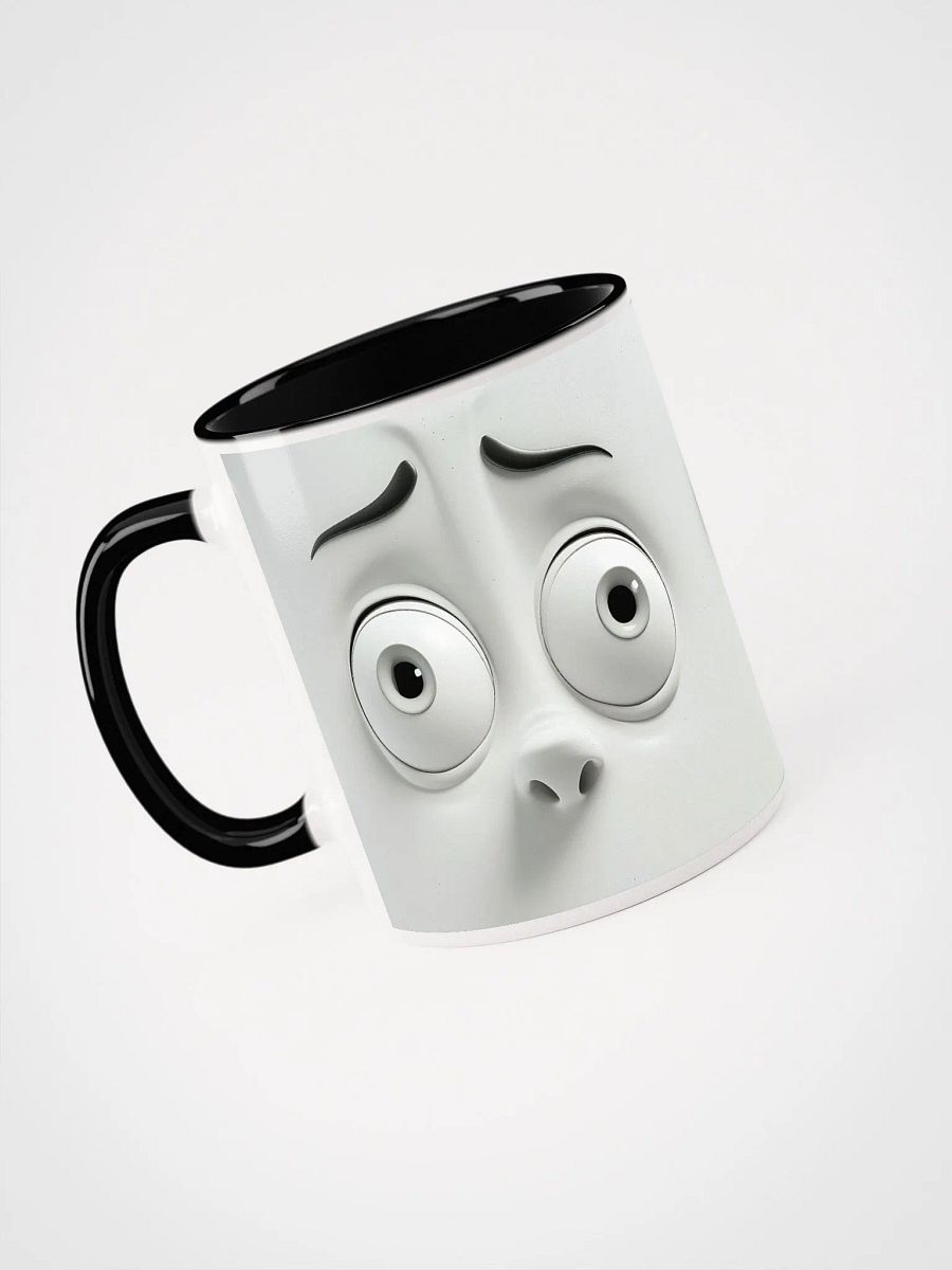 Furrowed Brow Mug: Start Your Day with a Quirky Twist! product image (5)