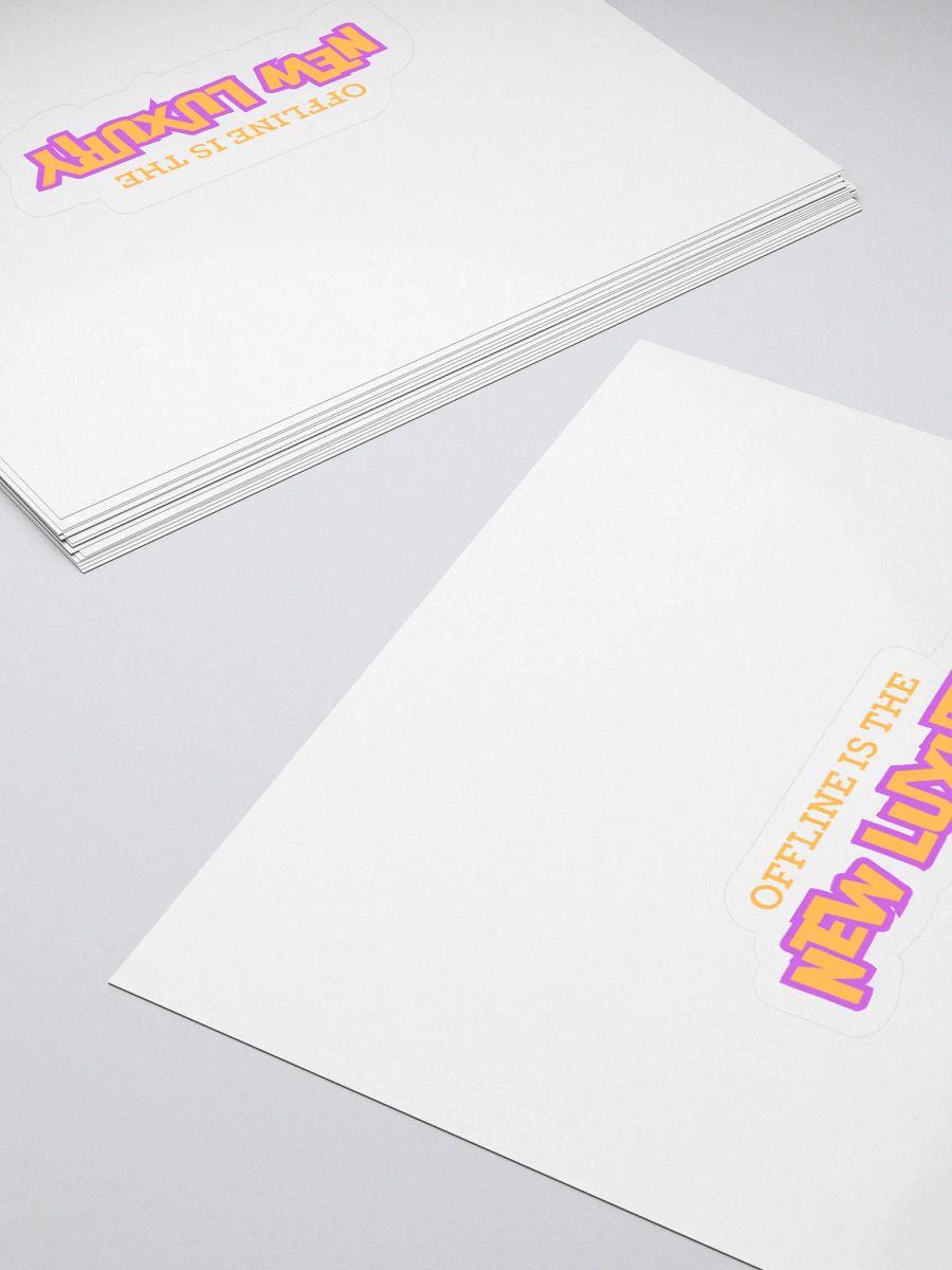 Offline Luxury Kiss Cut Stickers product image (4)