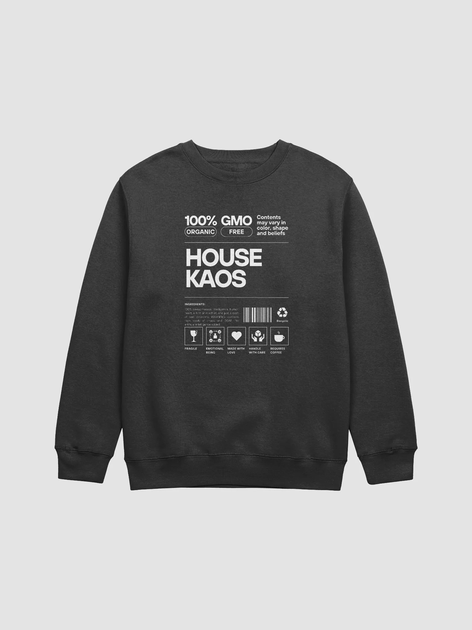 Organic KAOS Premium Sweatshirt product image (1)