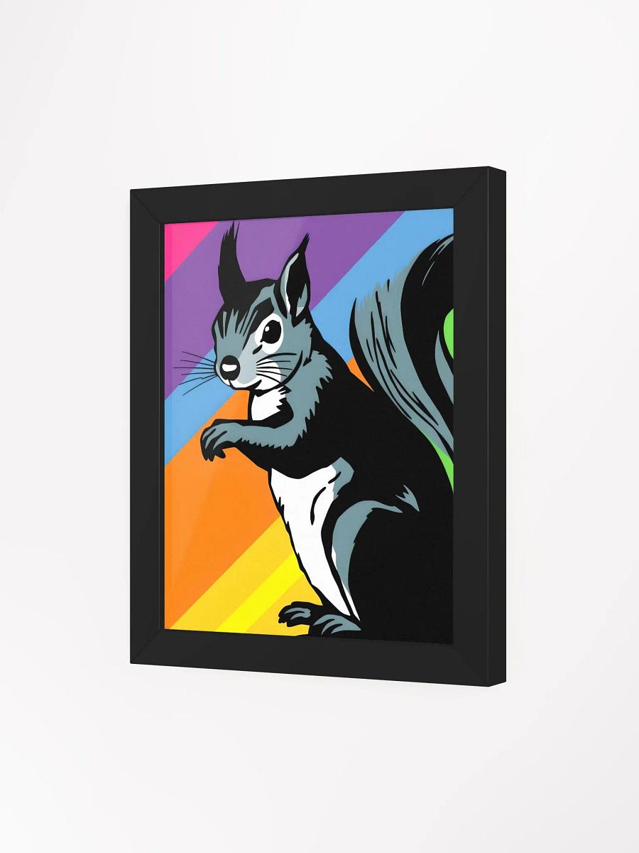 Rainbow Graffiti Pooky Vibrant Ayous Wood Framed Matte Poster product image (31)
