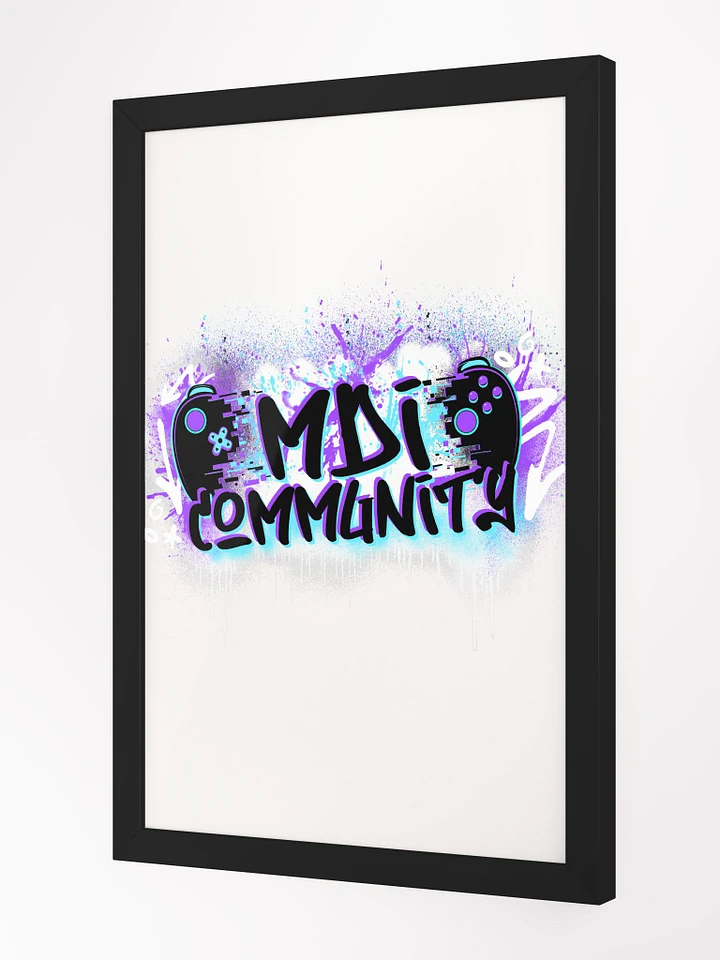 MDI Community (Matte Framed Poster) product image (3)