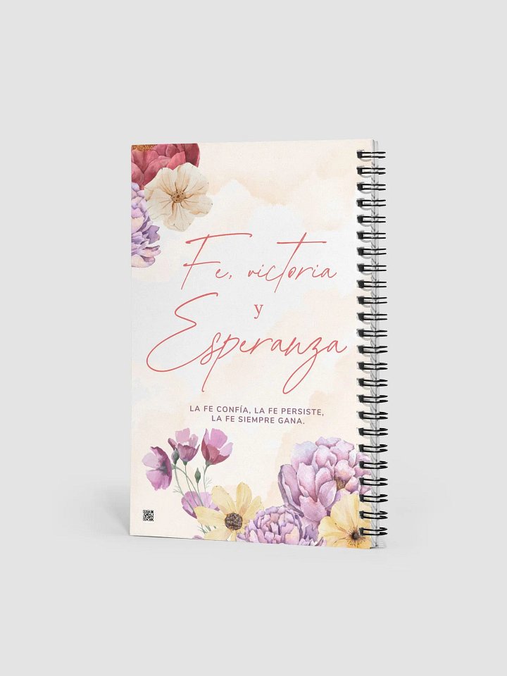 Fe, Victoria y Esperanza Spiral Notebook product image (2)