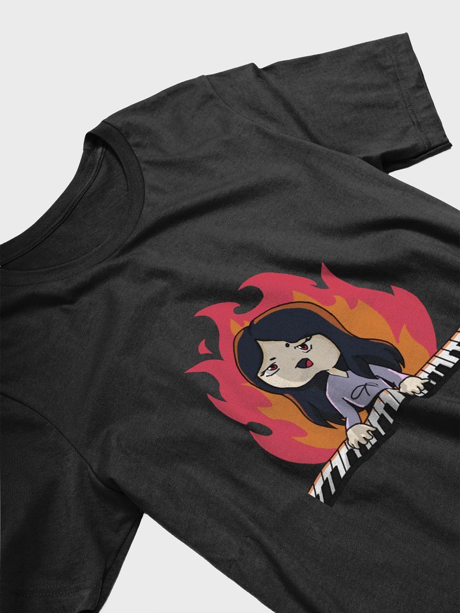 MiaMetzMusic Piano Fire T-Shirt product image (3)