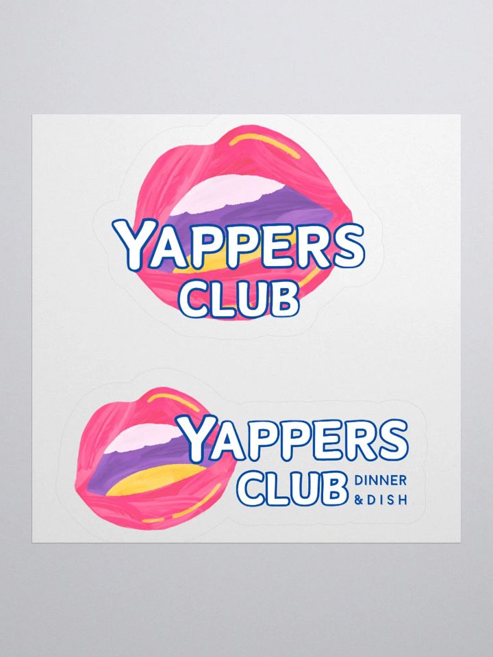 Yappers Club Stickers product image (3)