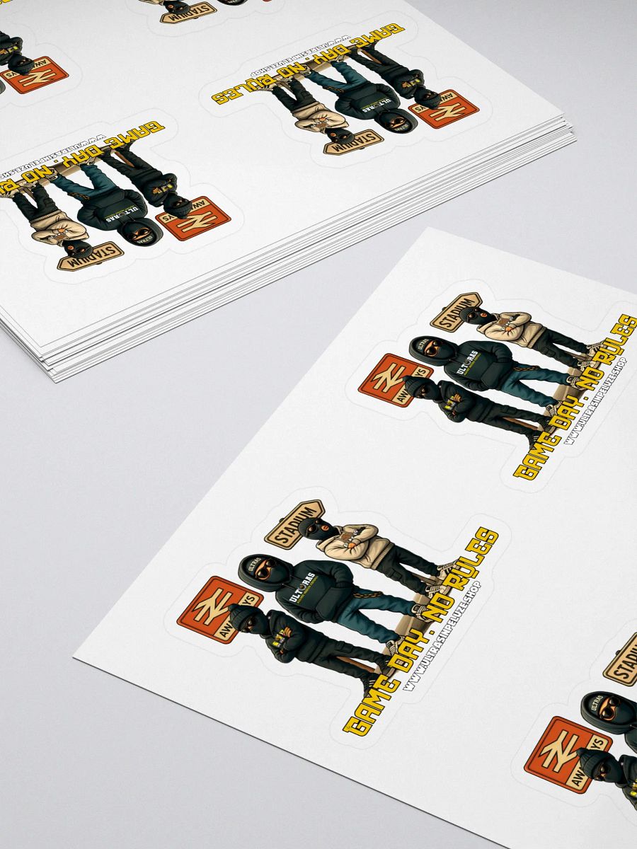 Set 4 stickere Ultras – Game Day. No Rules product image (4)