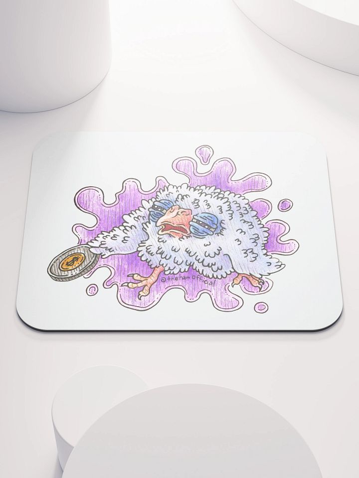 Coin Bird Mousepad product image (1)
