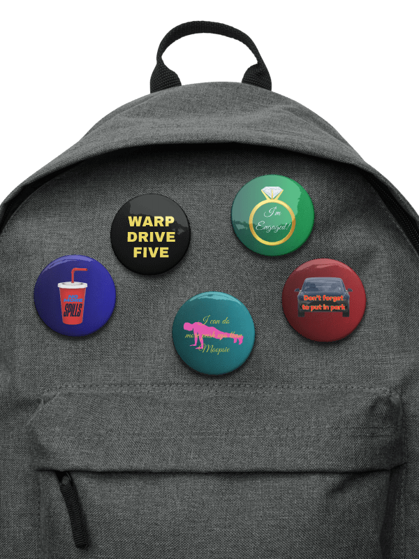 Warp Drive Five Button Set #3 product image (1)