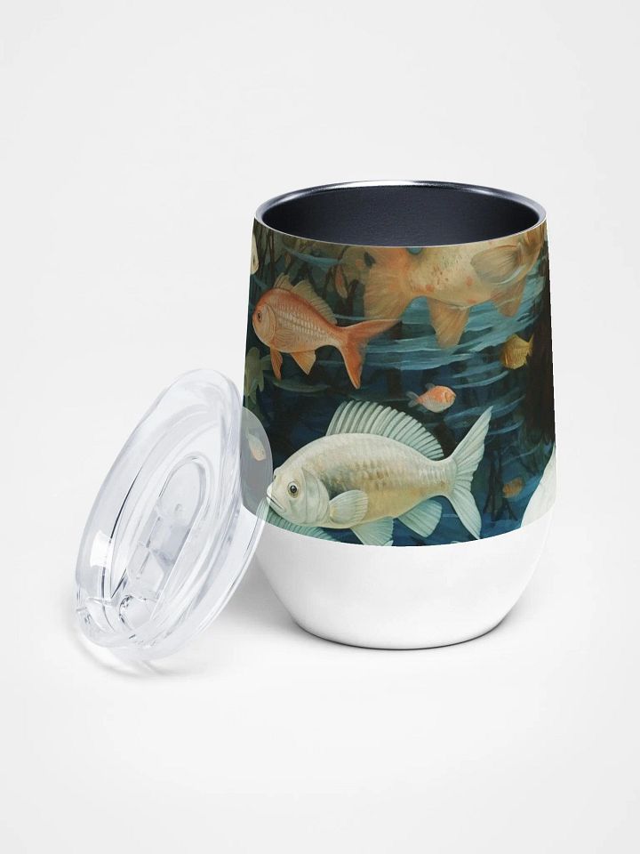 The Keeper of Koi - Wine Tumbler product image (1)