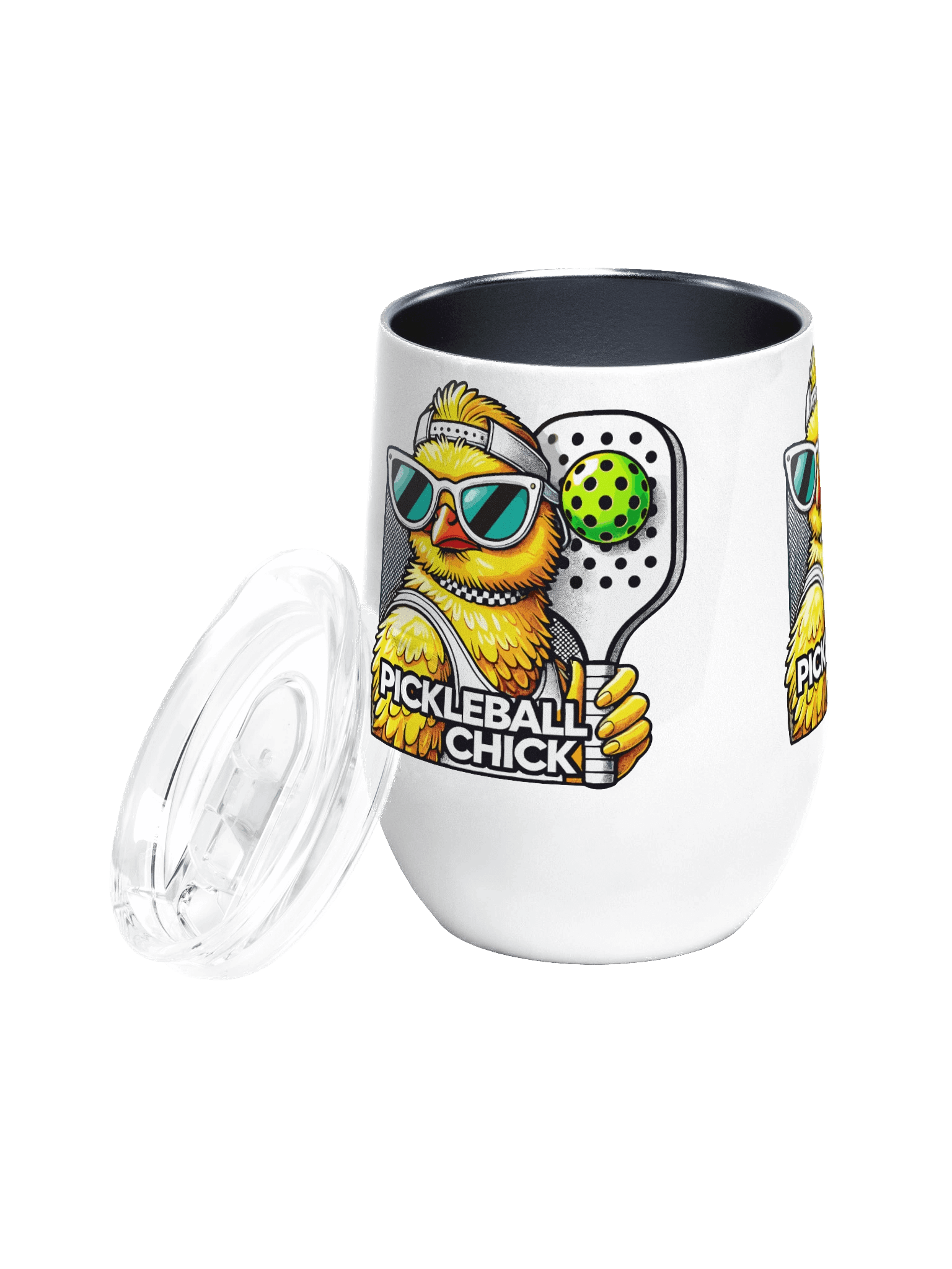 PICKLEBALL CHICK Wine Tumbler product image (2)