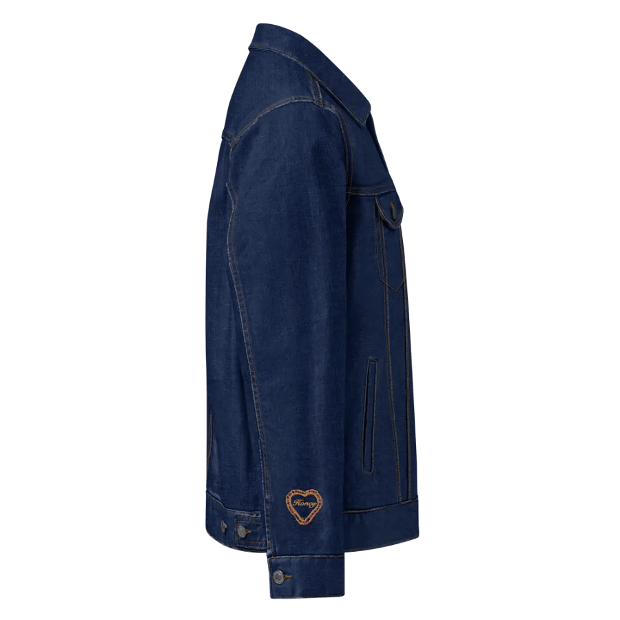 Honey Love Denim Jacket gold embroidered product image (4)